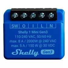 Interruptor Relay Plus 1 Mini Gen 3 Shelly