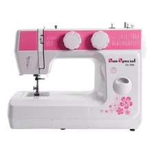 Máquina De Costura Sun Special Sun Lady Ss-988 Portátil Rosa 110v