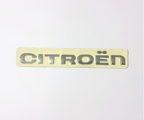 Letras Citroen Emblema Insignia Cromadas Con Autoadhesivo  Foto 5