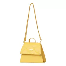 Bolsa Mujer Moda Mariconera Crossbody Camelia Fana Amarillo