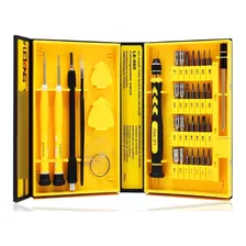 Kit Box Profissional 38 Chaves Manutenção Celular Pc Relogio