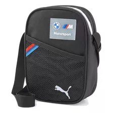 Bolso Puma Bmw Mms Portable Hombre-negro Color Negro