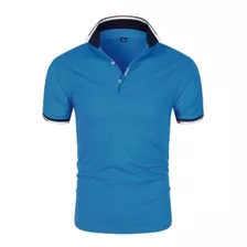 Playera Casual Moda Tipo Polo Súper Calidad Clazzic 201404 G