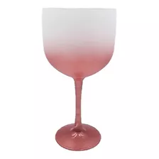 25 Un Taça Acrílica Gin P/ Transfer Personalização Rose Gold