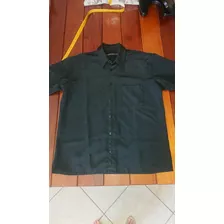 Camisa Manga Curta Preta Tam 4 Da Angelo Litrico