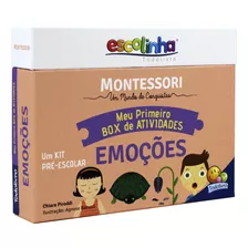 Meu Primeiro Box De Atividades Emoções, Escolinha Montessori