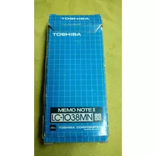 Calculadora Toshiba Memo Note2 Lc-1038mn