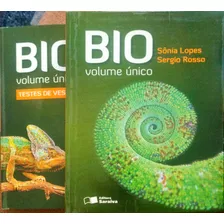 Bio - Volume Único + Testes De Vestibulares E Enem De Sônia Lopes - Sergio Rosso Pela Saraiva (2013)