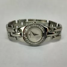 Baume & Mercier Ladies Linea Diamond Bezel Stainless Steel.