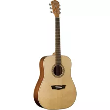 Violão Washburn Wd7s Dreadnought Acústico Natural + Nf-e