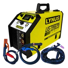 Máquina Solda Tig, Mig E Inversora Bivolt Lis-220lcd Lynus