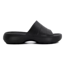 Chinelo Usaflex Slide Poofy Plataforma Preto Ai3301004