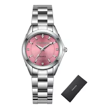 Relojes Elegantes De Cuarzo Resistentes Al Agua Chronos Diam