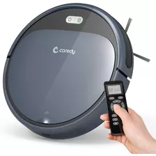 Coredy Aspiradora Robot, 1400pa Súper Fuerte, Ultra Delgada