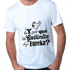 Remera Personalizada Algodón Premium Les Luthiers Eureka