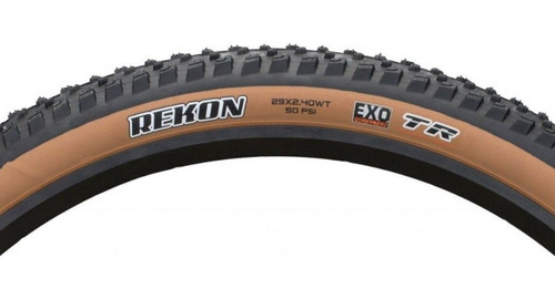 Llanta Maxxis Rekon 29x2.40 Wt Dual Tubeless Exo Cafe P Bici Foto 3