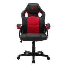 Cadeira Gamer Havit Gaming Series Gc939 - Preto + Vermelho