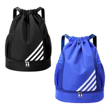 Kit 2 Un Mochila Bolsa Esportiva Bag Impermeável Reforçada