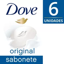 Sabonete Em Barra Dove Original 90g 6 Unidades