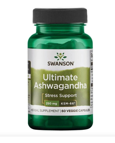 Swanson Ashwagandha Ksm66 Certificada Ultra Concentrada
