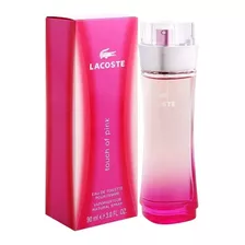 Lacoste Touch Of Pink Dama 90 Ml Edt Spray - Original