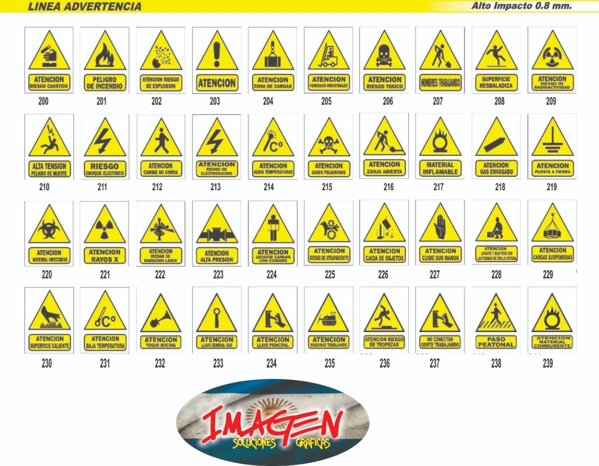 Cartel Prohibido Fumar 22x28 Alto Impacto