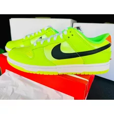 Tenis Nike Dunk Low Volt Los Que Brillan En La Oscuridad26.5