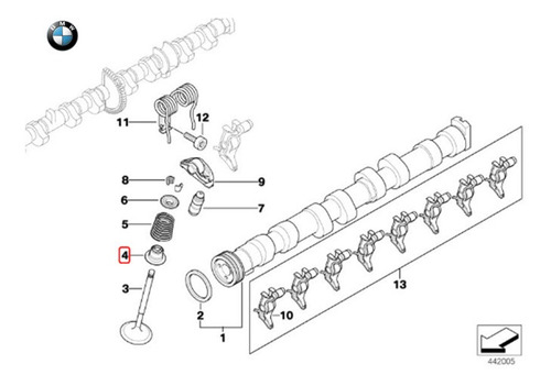 Retenes De Valvula Para Bmw E65 745i Repuestos Foto 4