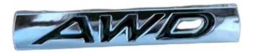 Pegatina Emblema Letra Turbo Awd Para Auto Universal Metal Foto 6