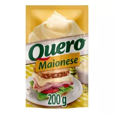 Maionese Tradicional Sachê 200g Quero