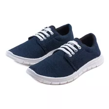 Zapatillas Deportiva Roccia Hombre Azul Rcc8100az