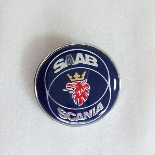 Cmaos 1 Unid Nuevo Para Saab Scania 9-3 900 9000 Emblema Cap Foto 3