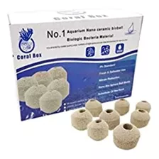 Canutillos Ceramica Ultra Poroso Coral Box 40pz Bacteria 