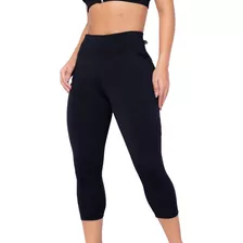 Kit 5 Calça Corsario Fitness Sulplex Feminina Academia