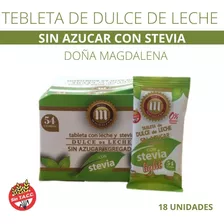 Tableta De Dulce De Leche S/azúcar C/stevia 18unidades