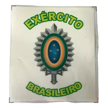 Três Adesivo Exército Brasileiro Para Vidro - Frete Grátis