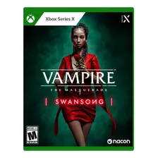 Juego Xbox Series X Vampire The Masquerade Swansong Físico