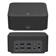 Sistema De Conferencia Todo En Uno Logitech Logi Dock Negro