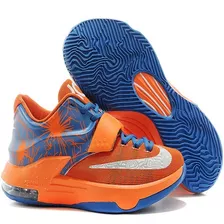 Tênis Nike Kevin Durant 7 8 9 Lançamento Orange Com Caixa