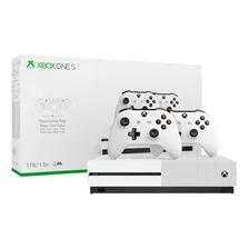 Microsoft Xbox One S 1tb Two-controller Bundle Branco