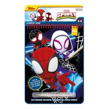 Scratch Wow Lapiz Magico Para Colorear Dibujos Spiderman