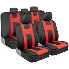 Juego Completo De Fundas De Asiento Carxs Forza Red Aut...