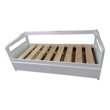 Cama Marinera En Madera Pintado Blanco