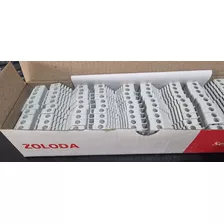 Bornera De Paso 4mm Bpn Din Zoloda Pack Por 50 Unid.