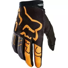 Luva Trilha Motocross Fox 180 Skew Preto/dourado 2022 Tamanho P