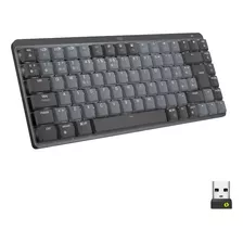 Teclado Logitech Master Series Mx Mechanical Mini Español Color Del Teclado Grafito Idioma Español España