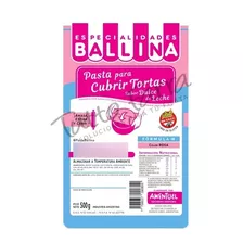 Pasta Ballina Cubretorta Color Rosa Fórmula H Repostería