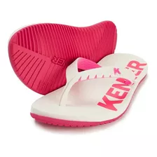 Sandalia/chinelo Kenner Original Red Colors Bco/pink