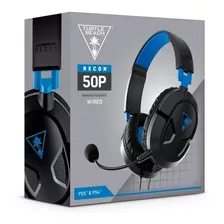 Headset Gamer Turtle Beach Ear Force Recon 50p Ps4 & Ps5