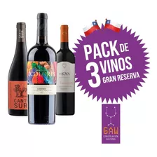 3 Vinos Mix Gran Reserva Tintos (despacho Gratis Santiago)